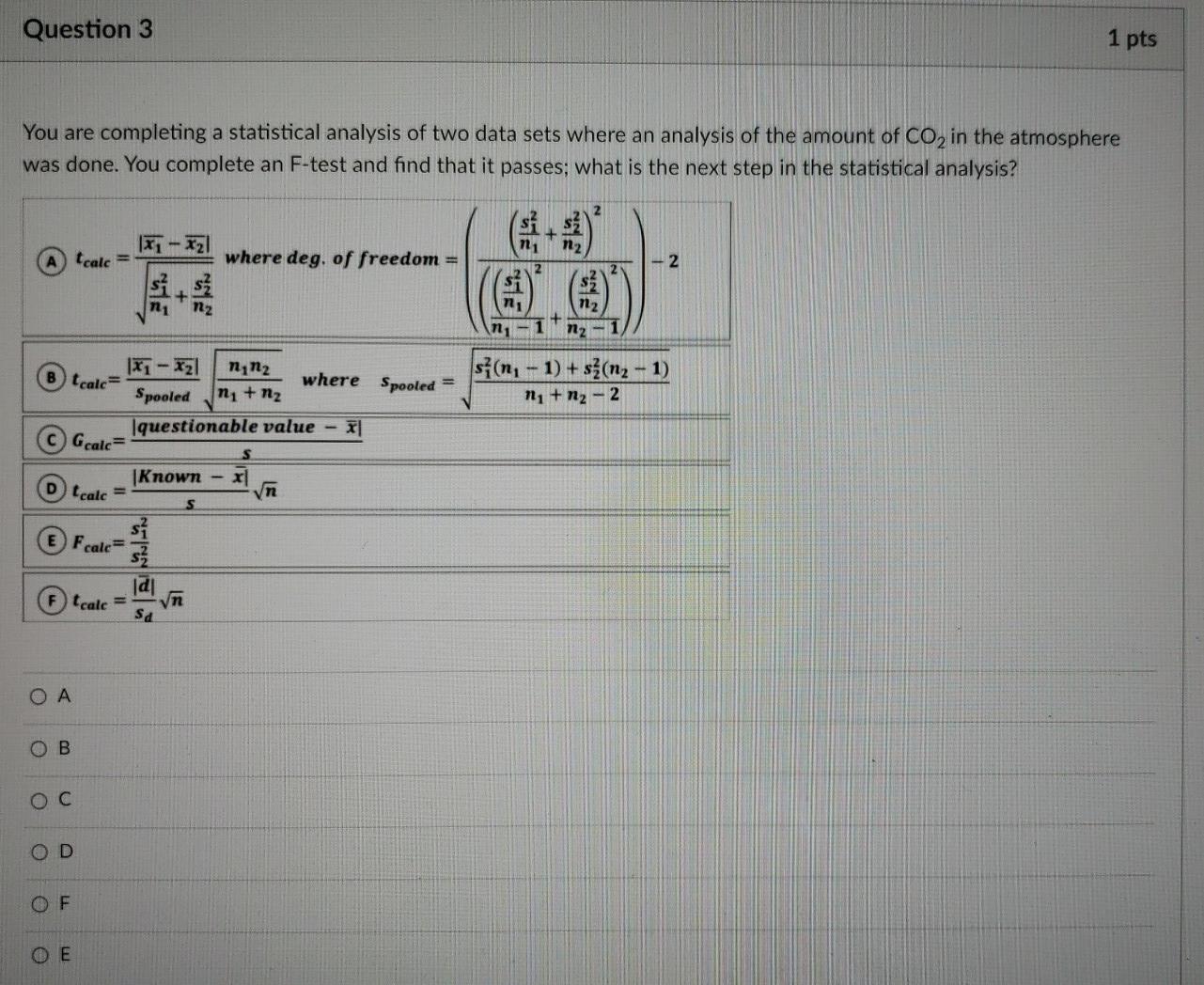 Solved Question 1 1 pts Which of the following is not true | Chegg.com