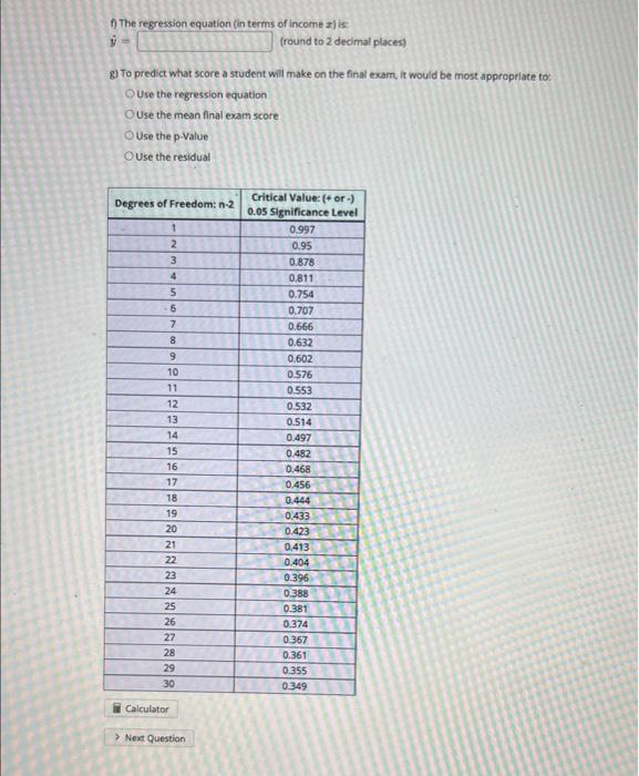 Solved The midterm and final exam scores for a sample of 18 | Chegg.com
