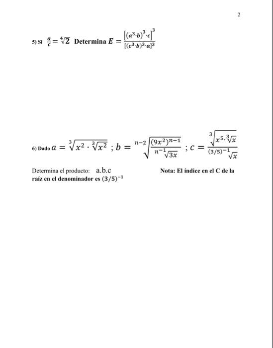 Solved 5 If A C 4 Square Root Of Two Determine E6 Gi Chegg Com