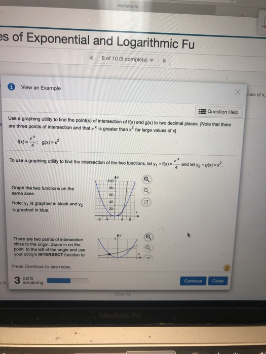Solved Homework: 11.2 Derivatives of Exponential and | Chegg.com