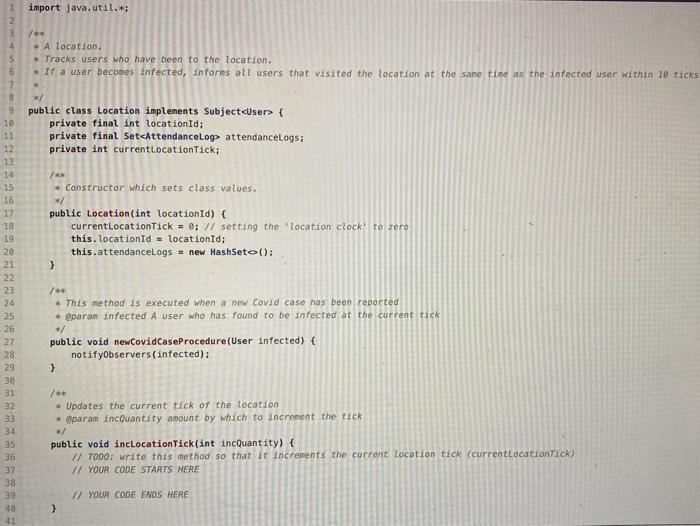 We will be making a COVID tracing application which | Chegg.com
