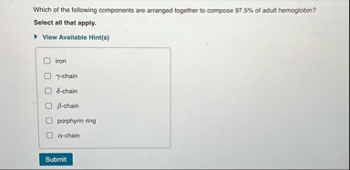 Solved Which of the following components are arranged | Chegg.com