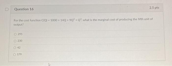 Solved #16 | Chegg.com