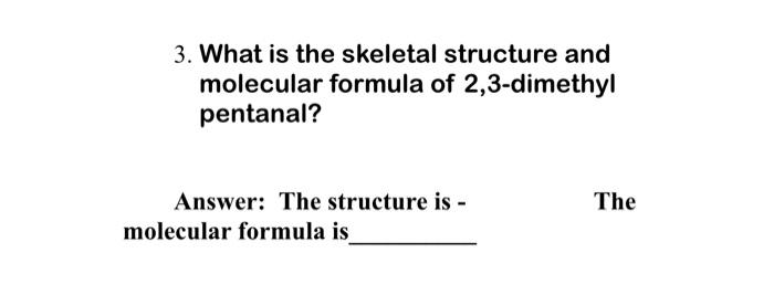 2 3 dimethylpentane skeletal structure