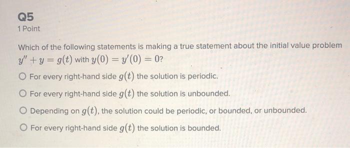 Solved Which of the following statements is making a true | Chegg.com