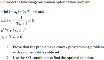 Solved Consider the following constrained optimization | Chegg.com