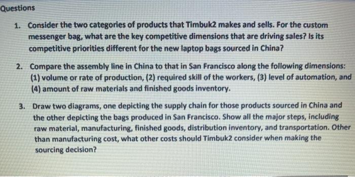 Timbuk2 sold to Exemplis LLC - San Francisco Business Times