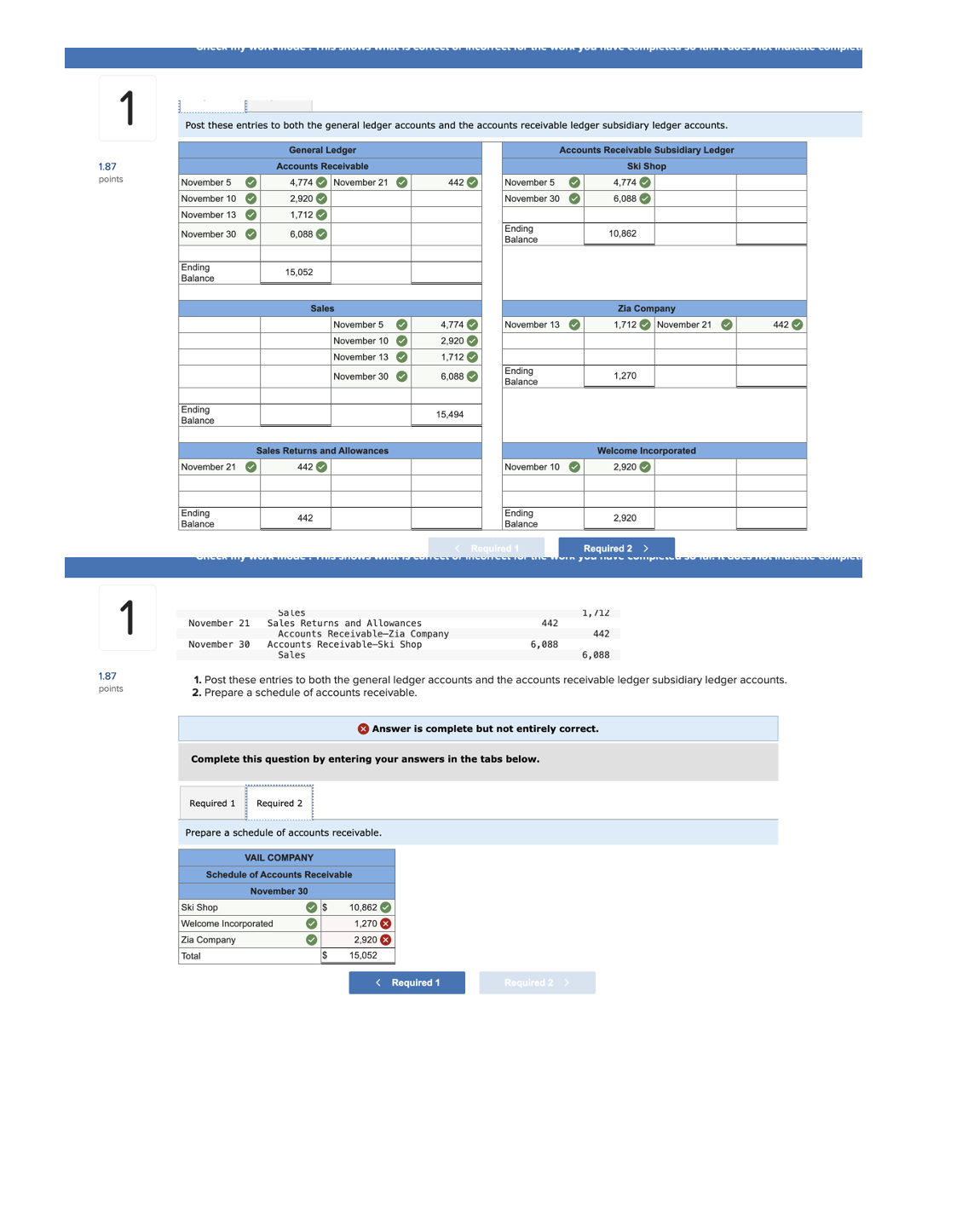 Solved Post these entries to both the general ledger | Chegg.com