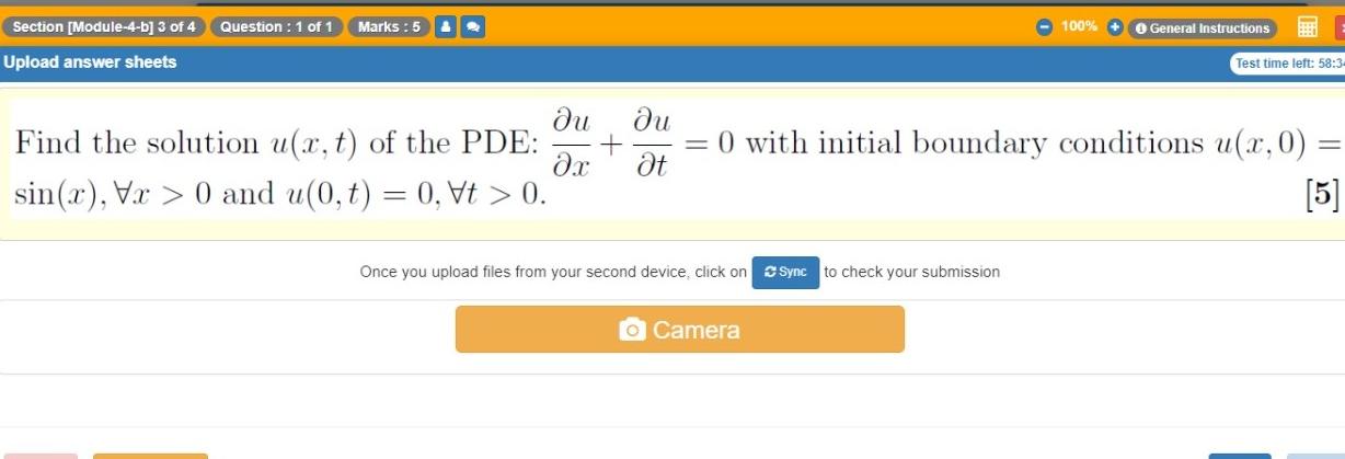 Solved Section (Module-4-b] 3 Of 4 Question : 1 Of 1 Marks : | Chegg.com