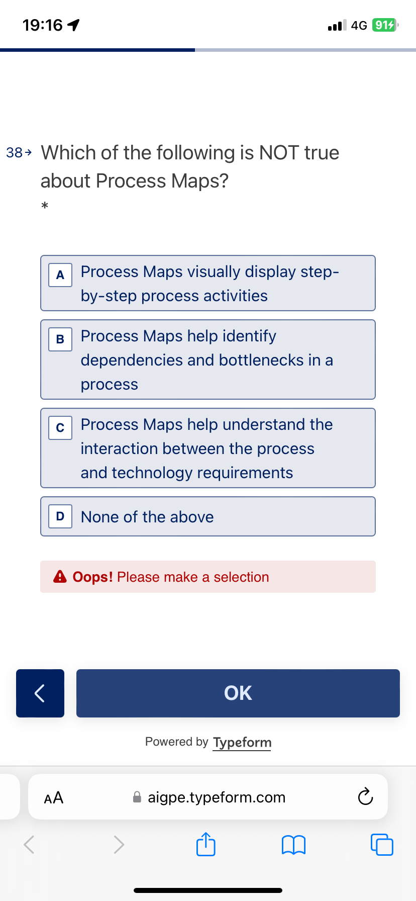 Solved 38→ ﻿Which of the following is NOT trueabout Process | Chegg.com