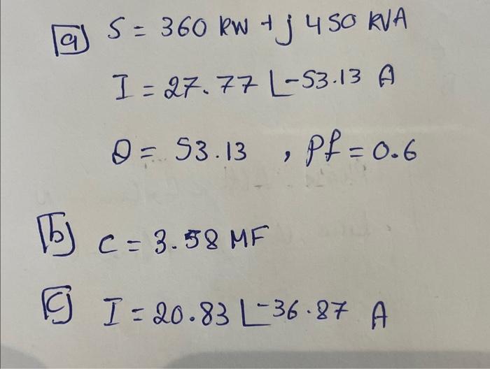 Solved P1.8 Three loads are connected in parallel across a | Chegg.com