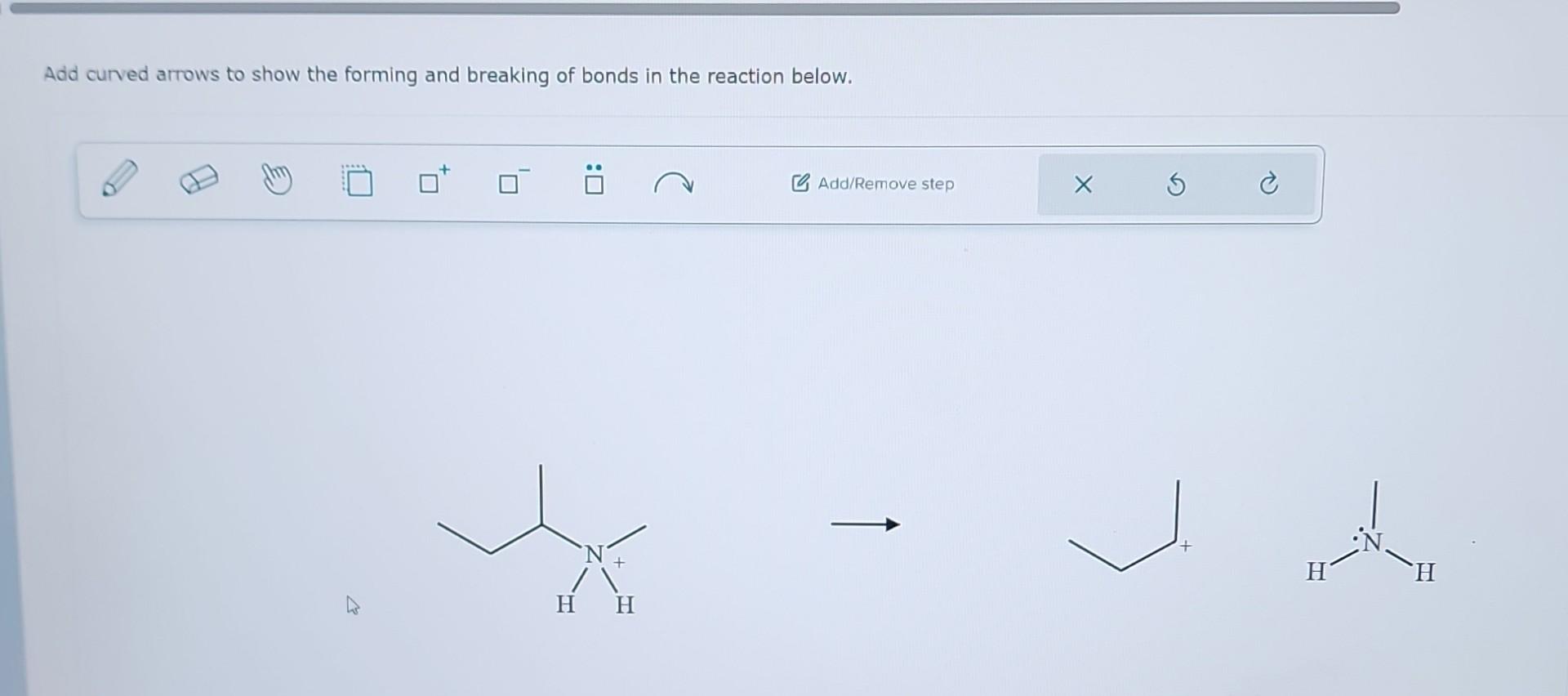 Solved Add curved arrows to show the forming and breaking of | Chegg.com