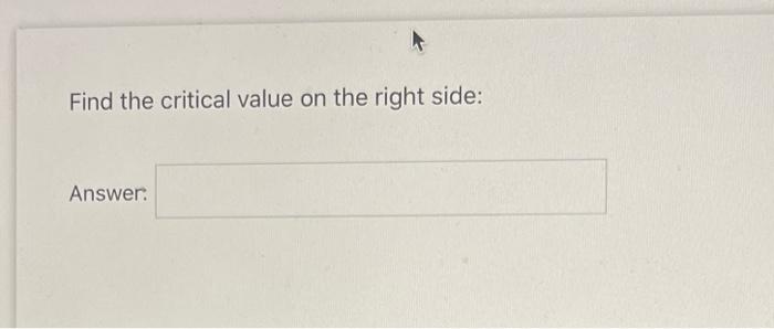 Solved Find the critical values for the following graph | Chegg.com