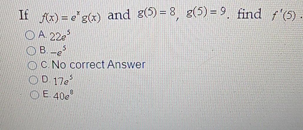 Solved If X E G And G 5 8 G 5 9 Find F O A Chegg Com