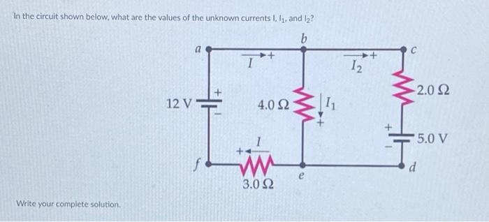 Solved In the circuit shown below, what are the values of | Chegg.com