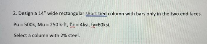 Solved 2. Design a 14