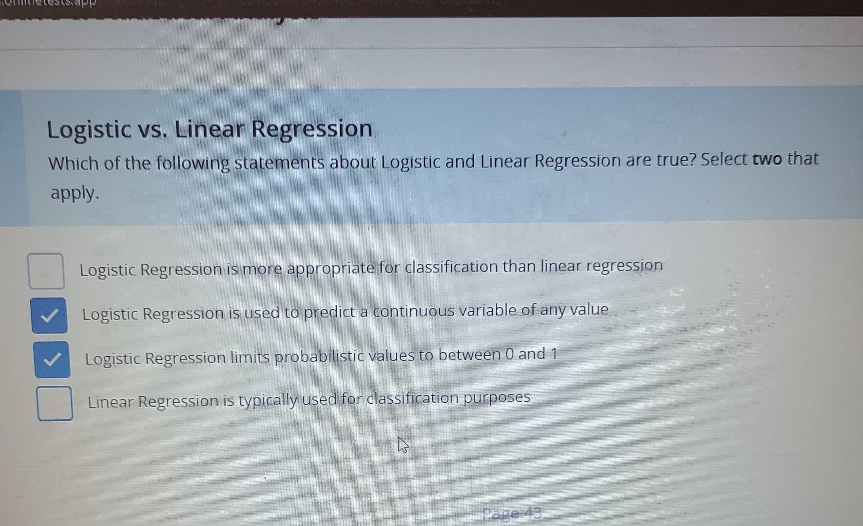 solved-logistic-vs-linear-regression-which-of-the-following-chegg