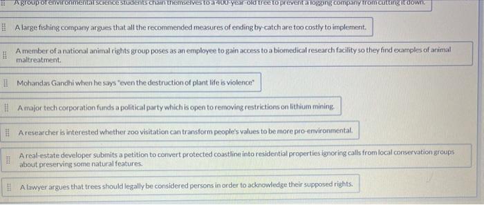 15 points Determine which ethical theory the | Chegg.com