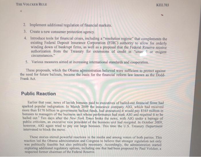 Volcker Rule - KEL703-PDF-ENG 1. In this case, at | Chegg.com