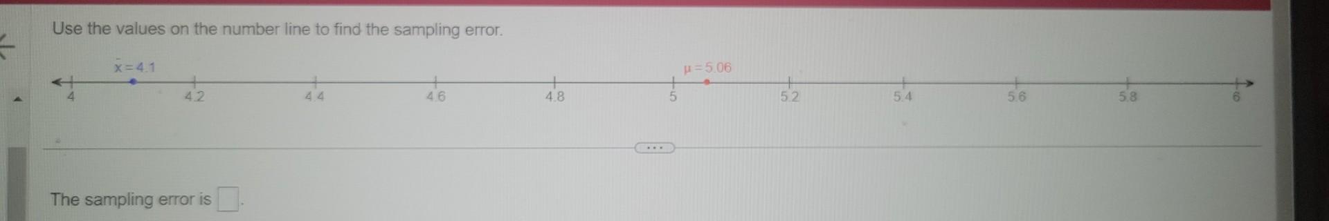 Solved Use the values on the number line to find the | Chegg.com