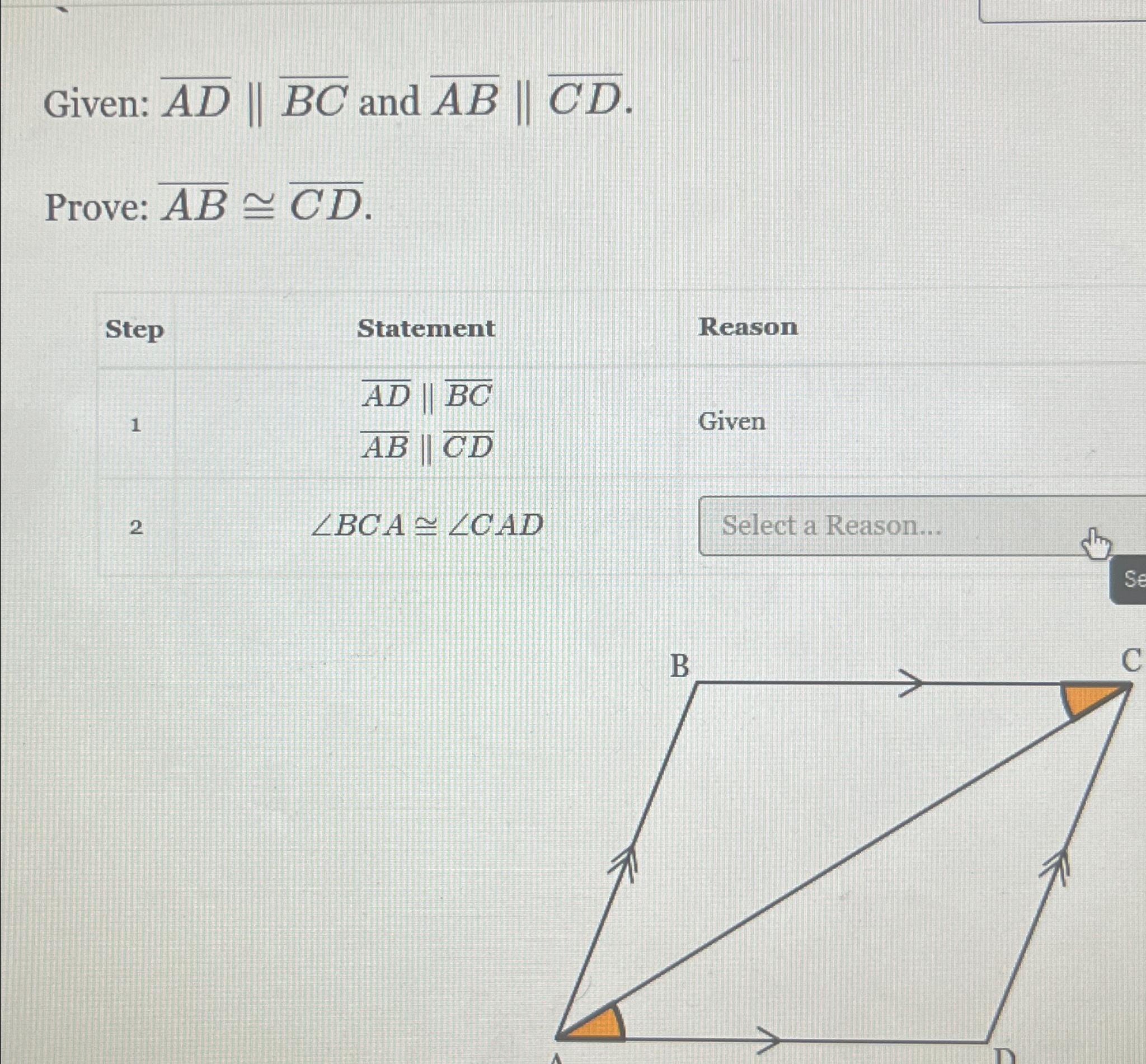 Solved Given: |)/(b| ﻿and |)/(b|.Prove: | Chegg.com