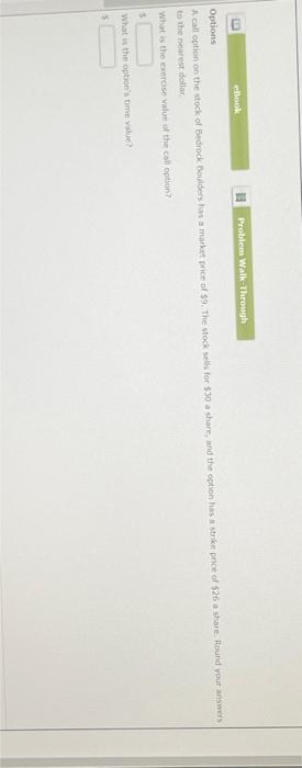 Solved Assume that you have been given the following | Chegg.com
