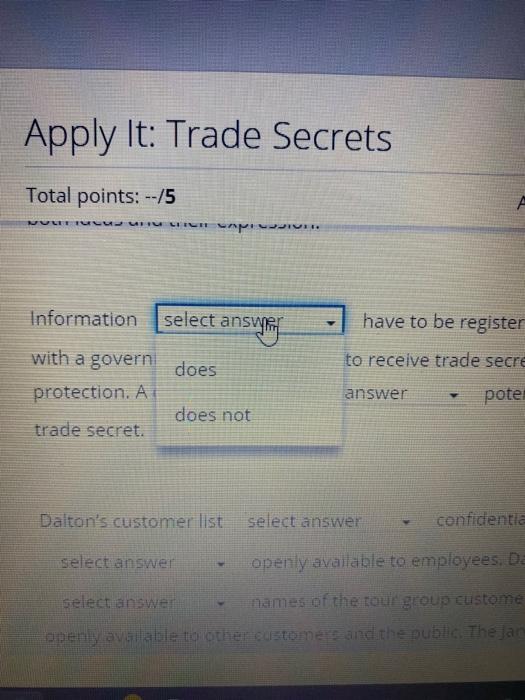 case problem analysis 08 1 trade secrets