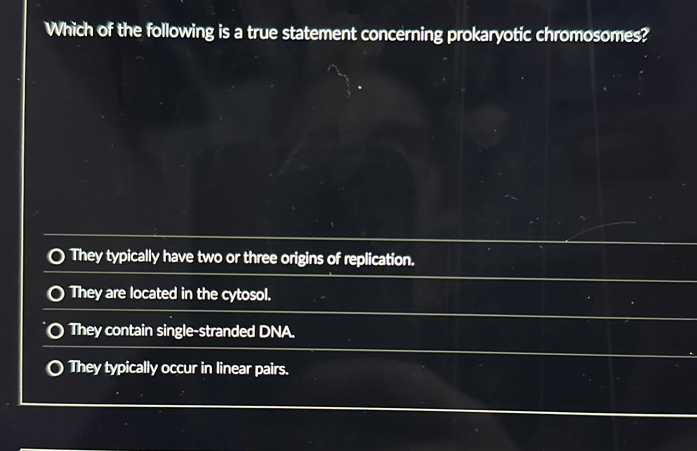 Solved Which of the following is a true statement concerning