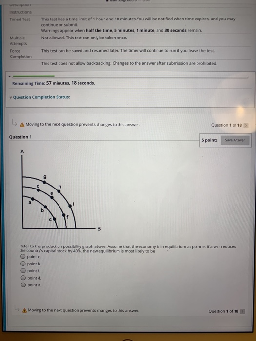 Solved Instructions Timed Test This test has a time limit of | Chegg.com