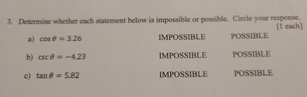 Solved 3. Determine whether each statement below is | Chegg.com