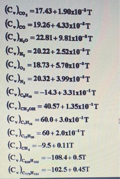 Solved Calculate the heat loss during combustion in a diesel | Chegg.com