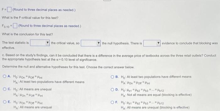 Solved A study was conducted to determine if differences in | Chegg.com