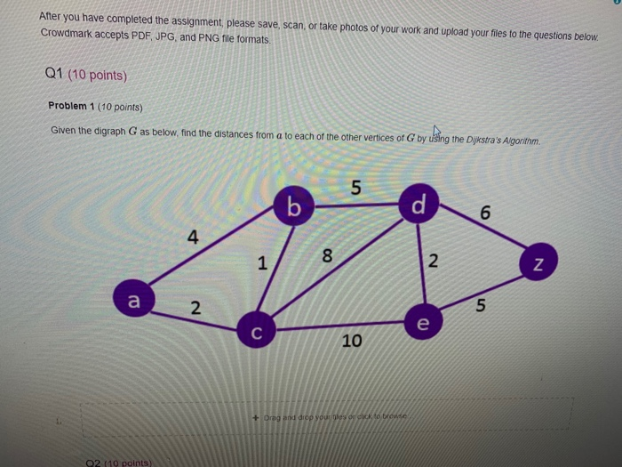 Solved After you have completed the assignment, please save, | Chegg.com