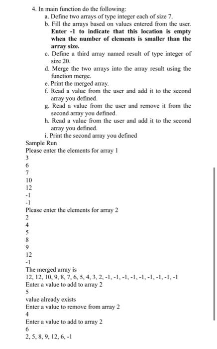 Solved Problem Description Write A C Program To Do The 2754