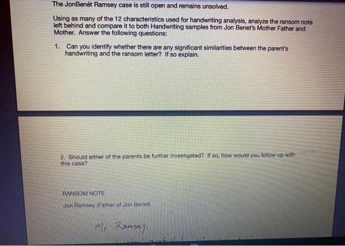 The Jonbenét Ramsey Case A Single Autopsy Finding That Remains Unsolved - lir1vka