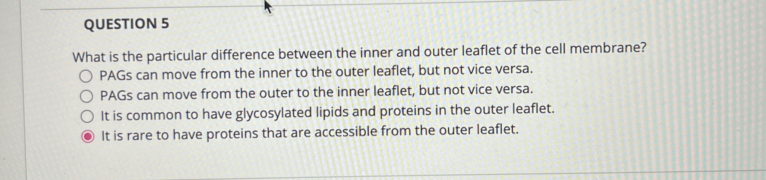 Solved QUESTION 5What is the particular difference between | Chegg.com