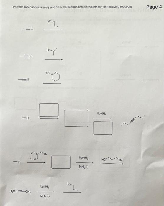 Solved Terminal alkyne reaction examples Draw the