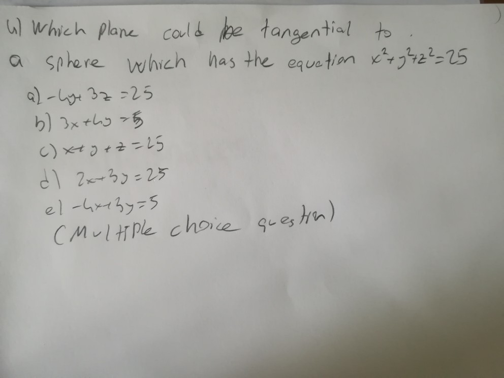 Solved Multiple choice question, i just need an answer and a | Chegg.com