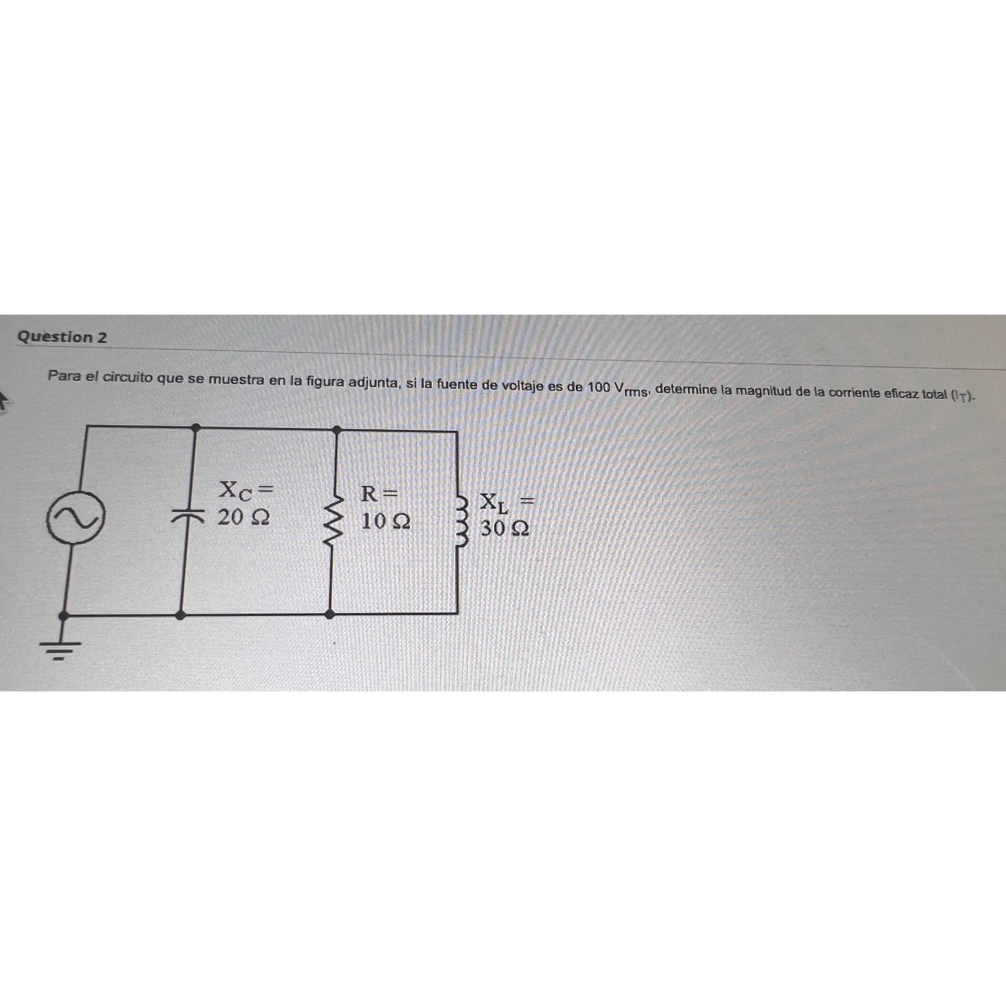 Solved Para El Circuito Que Se Muestra En La Figura Adjunta, | Chegg.com