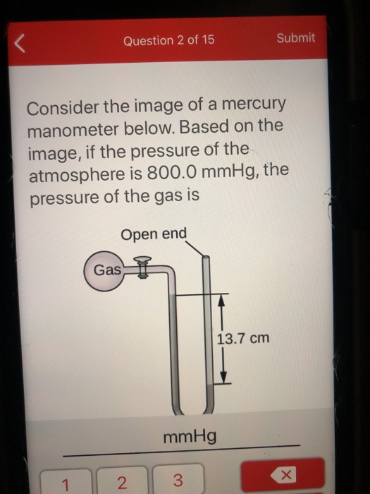 800 mmhg to atm