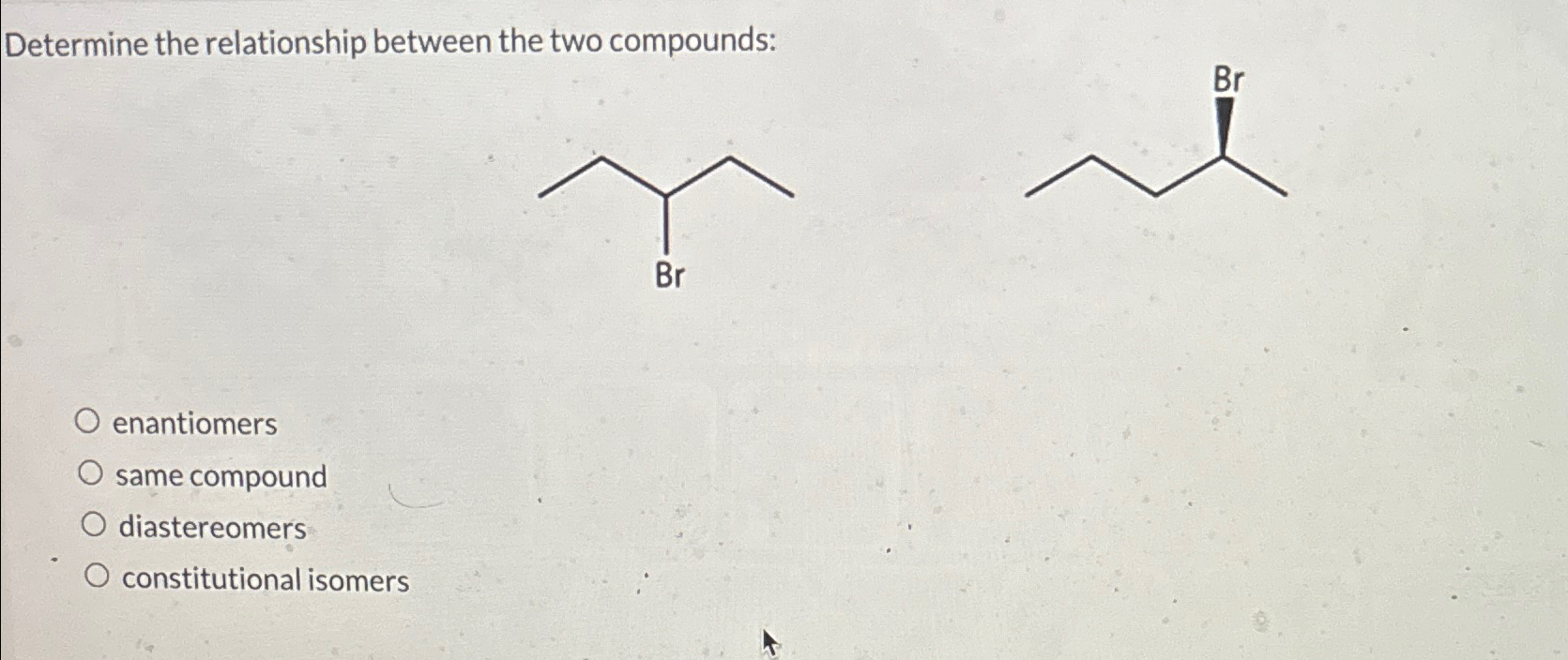 Solved Determine the relationship between the two | Chegg.com