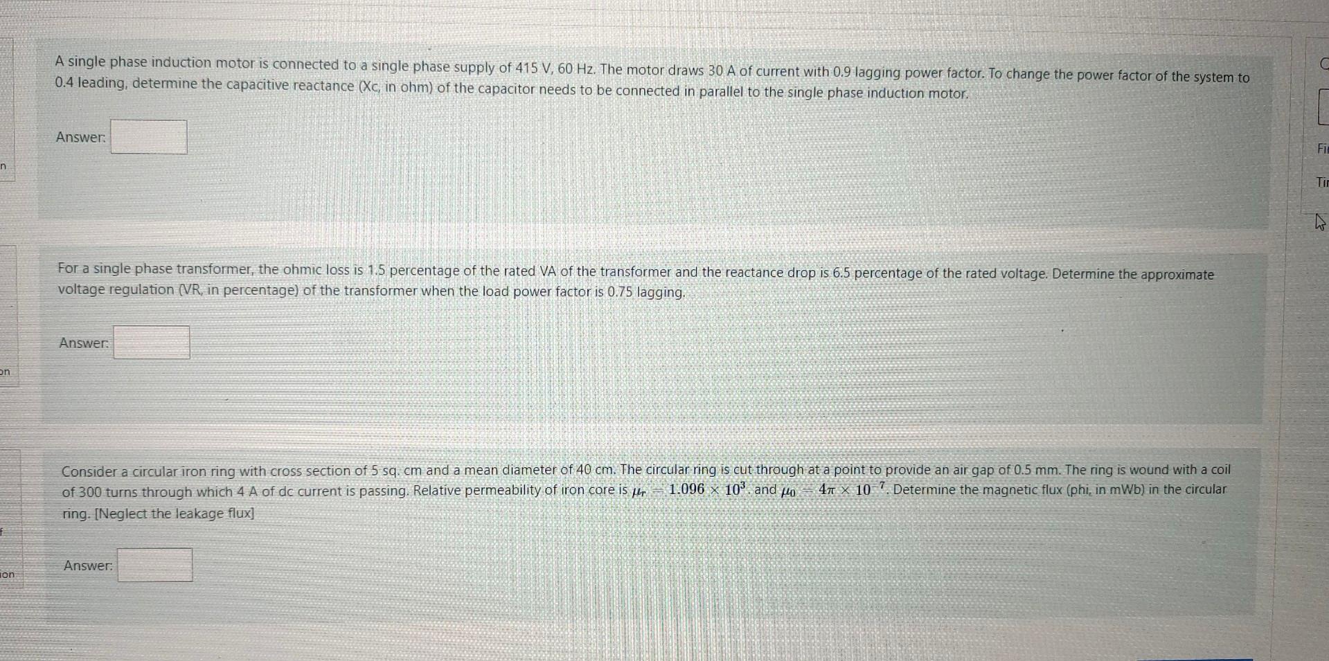 Solved Only final answer needed, keep the solution as short | Chegg.com