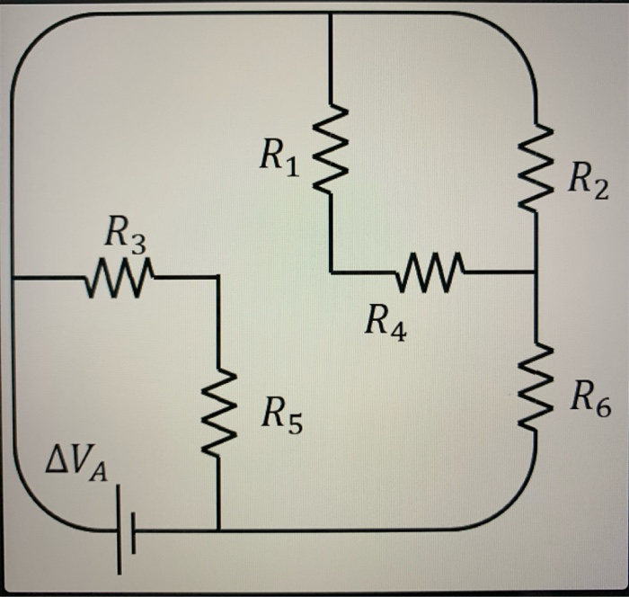 Reva R1 R2 R3 R5 Solved R1 R2 R3 R4 R5 RO M AVA The circuit above is | Chegg.com