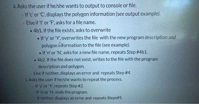 Solved Write a Java program named Regular PolygonCalculator | Chegg.com