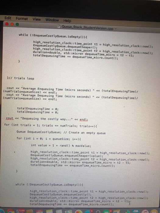Solved In this project, you will implement the Queue ADT | Chegg.com