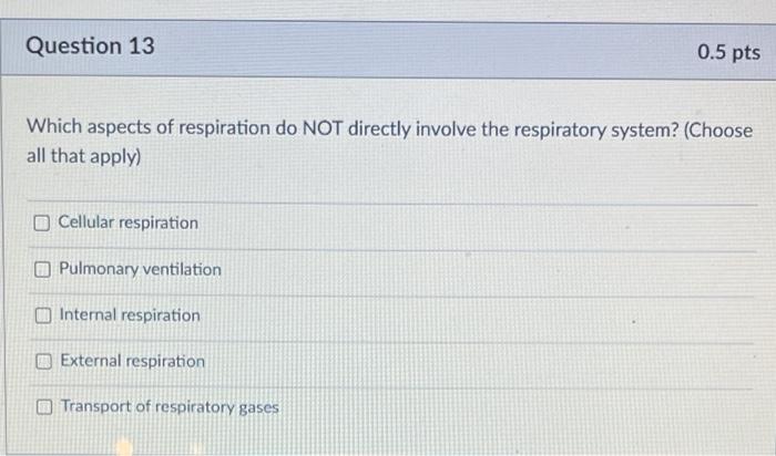 Solved Question 17 0.5 pts Patients with COPD commonly | Chegg.com