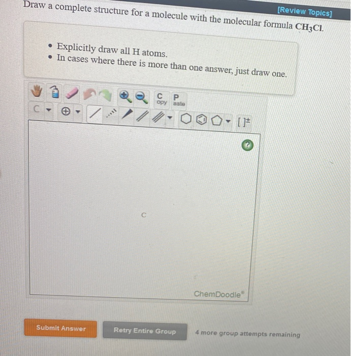 Solved Review Topics Draw a complete structure for a Chegg
