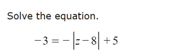 Solved Solve The Equation.-3=-