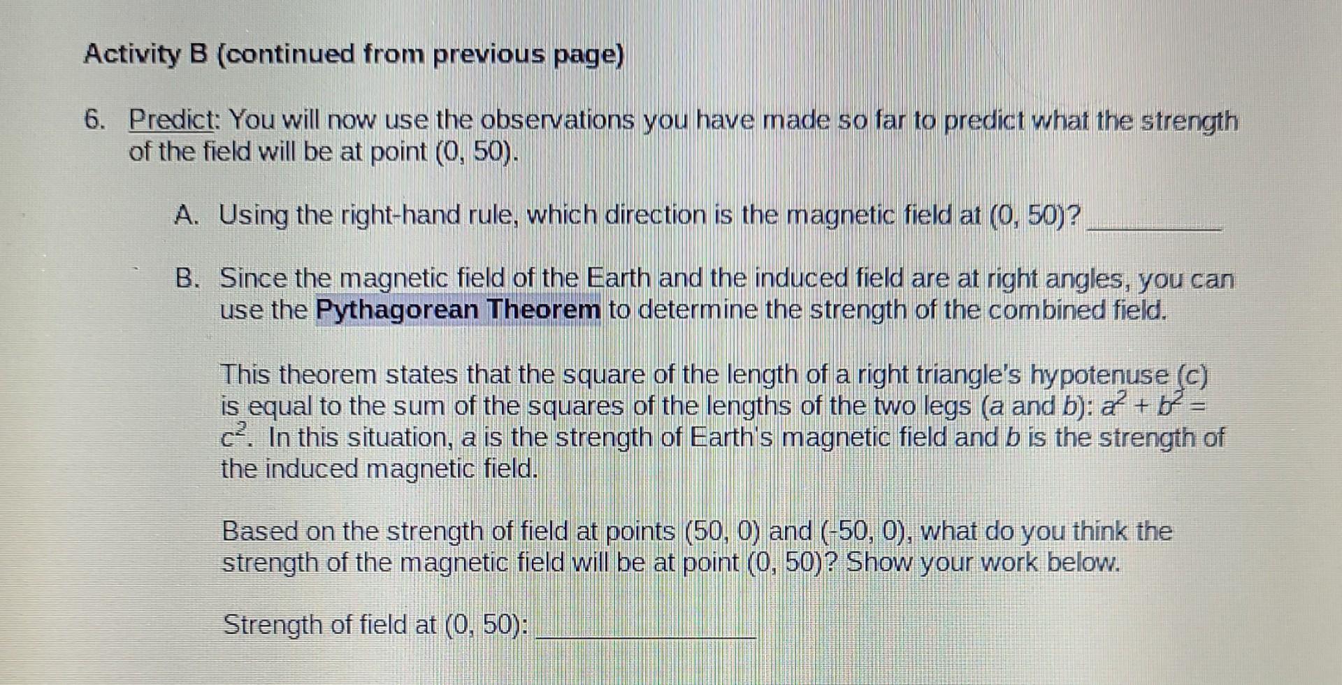 Solved Activity B field interactions Get the Gizmo