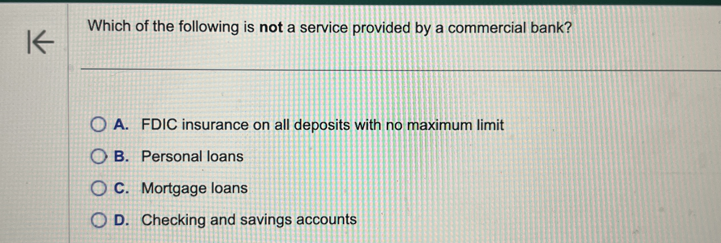 Solved Which of the following is not a service provided by a | Chegg.com